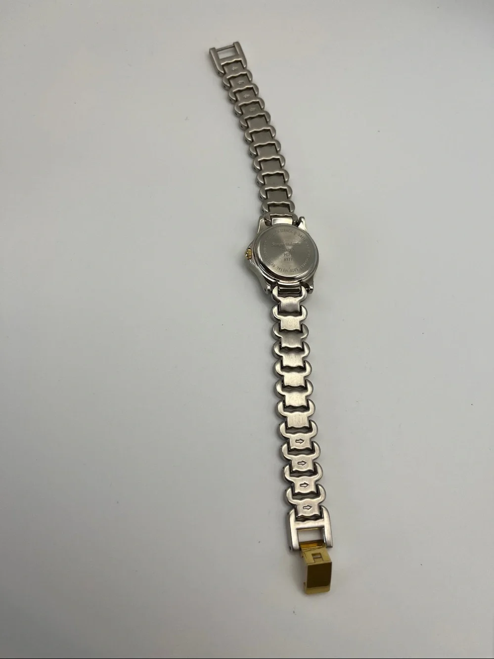 Sergio Valente Two-Tone Gold and Silver Ladies Watch